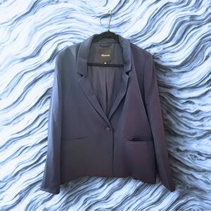 Madewell Women's Navy Blue Blazer